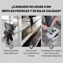 🔥Oferta Caliente 2025🔥Juego de Brocas Excéntricas Serradas de 4 Flautas y Alta Resistencia