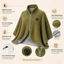 🔥 50% dto. Manta eléctrica portátil Cloud Cloak – calienta en 15 segundos, 3 niveles de temperatura, USB y diseño lavable. ¡Envuelve tu cuerpo en calidez mágica! ✨☁️