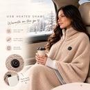 🔥 50% dto. Manta eléctrica portátil Cloud Cloak – calienta en 15 segundos, 3 niveles de temperatura, USB y diseño lavable. ¡Envuelve tu cuerpo en calidez mágica! ✨☁️