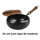 🍳 50% dto. Sartén de hierro fundido sin recubrimiento – antiadherente natural, 12 procesos de precisión y distribución uniforme del calor. ¡Cocina saludable en 24/26 cm! ✨🔥