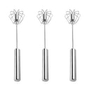 🥚 50% dto. Batidor manual de presión – mezcla rápida y uniforme sin electricidad, cables ni baterías. ¡Presiona, gira y mezcla huevos, masas y bebidas fácilmente! ✨🍳