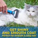 🎁 Peines para mascotas - solución fácil para los nudos de pelo de las mascotas