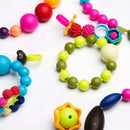 💍 50% dto. Set de cuentas snap-pop para niños – crea collares, pulseras y anillos con cientos de combinaciones. ¡Desarrolla creatividad y coordinación! ✨🎁