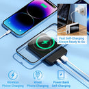 🌟¡Una batería externa increíble! 🌟Batería externa ultradelgada de 20 000 mAh con carga rápida para dispositivos móviles.