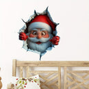 🎅Soldes Noël -50%✨Autocollants muraux décoratifs créatifs, décoration facile pour salon chambre fêtes 🎄🏠