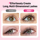 💄 50% dto. Máscara de pestañas de doble punta – cepillo de precisión de 2 mm y 15°, fibras biónicas ultraligeras y 24 h a prueba de agua. ¡Transformación visible sin grumos! ✨👁️