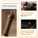 🍳 50% dto. Sartén de hierro fundido sin recubrimiento – antiadherente natural, 12 procesos de precisión y distribución uniforme del calor. ¡Cocina saludable en 24/26 cm! ✨🔥
