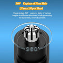 ⚡ Rechargeable Electric Nose Hair Trimmer, Portable Safe Round Head Mens Grooming Tool