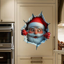 🎅Soldes Noël -50%✨Autocollants muraux décoratifs créatifs, décoration facile pour salon chambre fêtes 🎄🏠