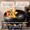 🍳 50% dto. Sartén de hierro fundido sin recubrimiento – antiadherente natural, 12 procesos de precisión y distribución uniforme del calor. ¡Cocina saludable en 24/26 cm! ✨🔥