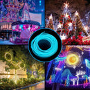 🌈 50% dto. Tira de luz ambiental LED para interior del coche – diseño fino, varios colores y alimentación USB. ¡Opciones de 1/2/3 m para personalizar tu salpicadero! ✨🚗