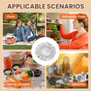 🍲 50% dto. Película aislante de aluminio – bloqueo de temperatura duradero, apta para microondas. Mantén la comida caliente en cada bocado! ✨🔥