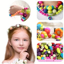 💍 50% dto. Set de cuentas snap-pop para niños – crea collares, pulseras y anillos con cientos de combinaciones. ¡Desarrolla creatividad y coordinación! ✨🎁