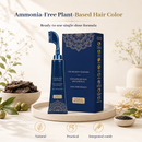 🌿 50% dto. Tinte capilar vegetal sin amoniaco – fórmula monodosis lista para usar, con peine aplicador integrado. ¡Cubre canas en casa de forma fácil y rápida! ✨💇‍♀️
