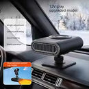 🚗 50% dto. Calentador de coche 12V – calienta rápido, despeja escarcha y niebla, 3 velocidades, rotación 360° y base inclinable. ¡Confort para todo el coche en invierno! ✨❄️