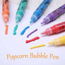 🎨 50% dto. Set de 6 rotuladores 3D Puffy mágicos para niños – tinta que se hincha con calor, punta fina y aptos para múltiples superficies. ¡Regalo navideño creativo! ✨🎅