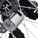 🔒 50% dto. Bloqueo de disco de freno de aleación de acero – resistente al corte y apalancamiento, impermeable y con 2 llaves. ¡Protege tu moto o bici del robo, 230 g! ✨🛡️