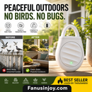 ⏰🔥¡Oferta por tiempo limitado! 🐦Ahuyentador ultrasónico portátil para aves (con llavero): repele eficazmente las aves dañinas ✨