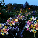 🦋Luzes solares para exterior em forma de borboleta💐