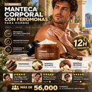 🧴 50% dto. Manteca corporal con fragancia de Agarwood para hombre – hidratación profunda, 2 en 1 loción y colonia, absorción rápida. ¡100 g, piel suave y perfumada! ✨
