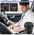 Inversor para coche tipo copa con carga rápida QC 3.0