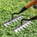 🌿 ¡50 % DE DESCUENTO AHORA! 🧤 Rastrillos para maleza 5/6/7/8 con púas de acero al carbono para jardín: duraderos, con mango ergonómico y eficaces para quitar las malas hierbas 🌱