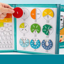 Tablero de Aprendizaje de Fracciones Magnético para Niños