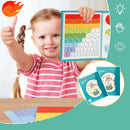 Tablero de Aprendizaje de Fracciones Magnético para Niños