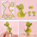 🔥Oferta especial 2026🔥 Rompecabezas de dibujos animados 3D para niños de 25 piezas ✨
