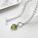 💖 50% dto. Collar de corazón termosensible que cambia de color con el calor de tu piel – broche magnético fácil de usar, cobre duradero y diseño romántico. ¡Regalo especial y mágico! ✨🎁