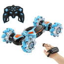 🚗 50% dto. Coche RC con control por gestos y mando – modo dual, giros 360°, luces LED y neumáticos acrobáticos. ¡El regalo perfecto para niños 3+! ✨🎁