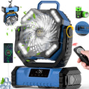 📢✨Un ventilador de cabeza oscilante para camping con mando a distancia es un poco más caro y mejor💯