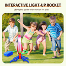 Lanzacohetes LED para niños