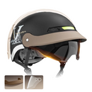 （Un poco más caro, pero de mucha mejor calidad）🛵 ✨ Casco de moto ligero y transpirable: protección contra impactos con certificación de seguridad, ideal para desplazamientos urbanos y viajes por carretera 🏍️🔒