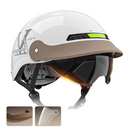 （Un poco más caro, pero de mucha mejor calidad）🛵 ✨ Casco de moto ligero y transpirable: protección contra impactos con certificación de seguridad, ideal para desplazamientos urbanos y viajes por carretera 🏍️🔒