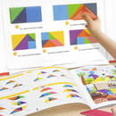 Juego de rompecabezas magnético Tangram para niño