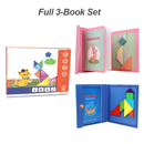 Juego de rompecabezas magnético Tangram para niño