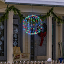 🎄 50% dto. Luz decorativa esférica LED colgante – iluminación 360°, diseño plegable, metal antioxidante y bajo consumo. ¡Perfecta para jardín, patio y Navidad! ✨🌐