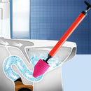 🚽 50% dto. Desatascador de alta presión multiusos – mango ergonómico, tapón de esponja hermético y 64 cm. ¡Desatasca inodoros, lavabos, bañeras y duchas con menos esfuerzo! ✨🔧