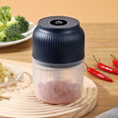🧄 Picadora Eléctrica de Ajo Recargable – Multifuncional, Antisalpicaduras y Perfecta para la Cocina y Bebés ✨🍽️