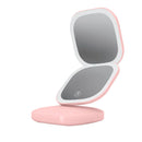 Compact Magnifying Makeup Mirror with Light