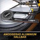 🥳📏 Transportador para sierra ingletadora de aluminio de 7 pulgadas | Buscador de ángulos🏅 de precisión