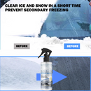 ❄️ Spray descongelante de invierno para parabrisas de coche