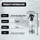 ❄️ Spray descongelante de invierno para parabrisas de coche