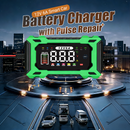 🔥 50% dto. Cargador inteligente 12V 6A – recarga rápida, reparación por pulsos y pantalla digital. Alarga la vida de tu batería! 🔋🚗