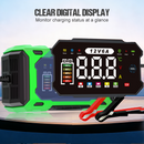 🔥 50% dto. Cargador inteligente 12V 6A – recarga rápida, reparación por pulsos y pantalla digital. Alarga la vida de tu batería! 🔋🚗