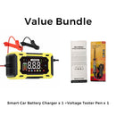 🔥 50% dto. Cargador inteligente 12V 6A – recarga rápida, reparación por pulsos y pantalla digital. Alarga la vida de tu batería! 🔋🚗