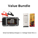 🔥 50% dto. Cargador inteligente 12V 6A – recarga rápida, reparación por pulsos y pantalla digital. Alarga la vida de tu batería! 🔋🚗