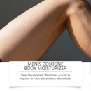 🧴 50% dto. Manteca corporal con fragancia de Agarwood para hombre – hidratación profunda, 2 en 1 loción y colonia, absorción rápida. ¡100 g, piel suave y perfumada! ✨