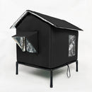 🐱 50% dto. – ¡oferta limitada! Casita elevada para gatos de exterior – impermeable, aislada y plegable. Refugio resistente a la intemperie! 🌧️✨